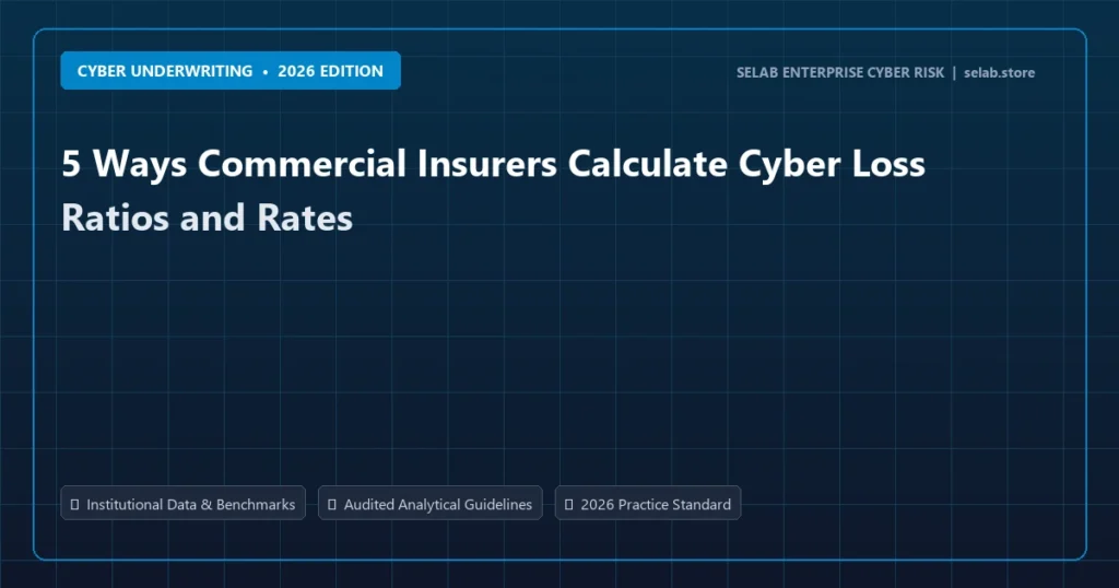 5 Ways Commercial Insurers Calculate Cyber Loss Ratios and Rates - Cyber Underwriting analysis and strategic guide