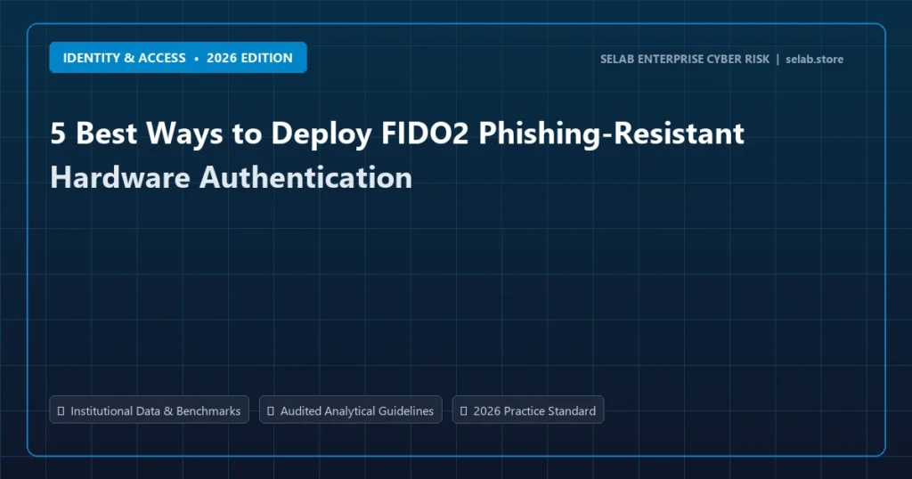 5 Best Ways to Deploy FIDO2 Phishing-Resistant Hardware Authentication - Identity & Access analysis and strategic guide