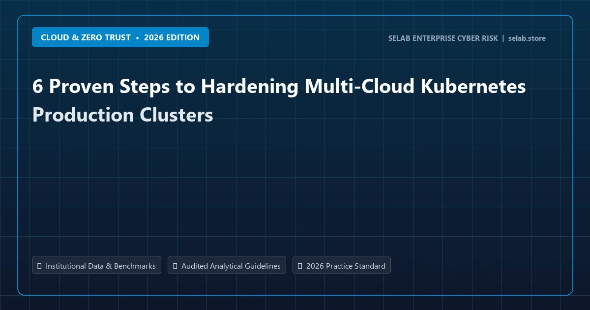 6 Proven Steps to Hardening Multi-Cloud Kubernetes Production Clusters