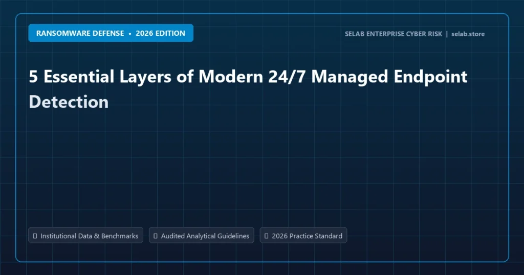 5 Essential Layers of Modern 24/7 Managed Endpoint Detection - Ransomware Defense analysis and strategic guide