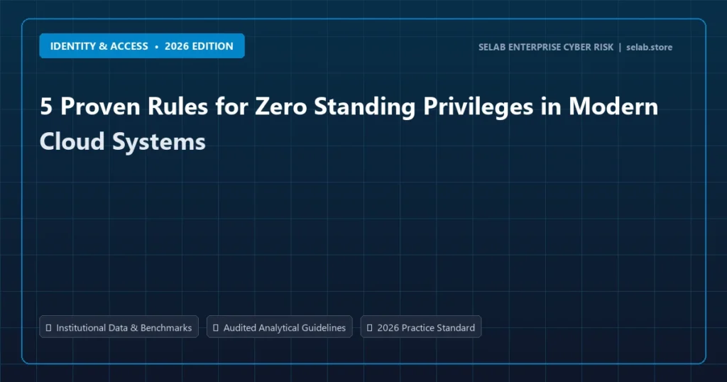 5 Proven Rules for Zero Standing Privileges in Modern Cloud Systems - Identity & Access analysis and strategic guide